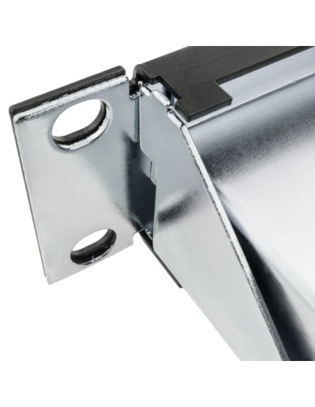 Patch Panel Cat 6A FTP rack 19" 1U Lapara Networking (Detalle lateral)