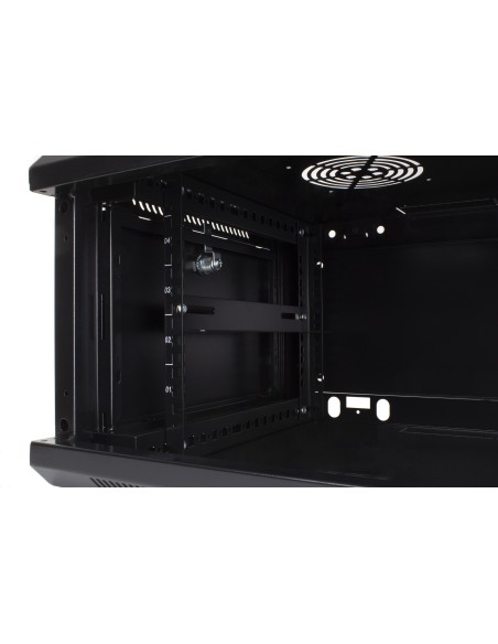 Armario rack mural 6U A600 F450 Lapara Networking (Detalle interior)