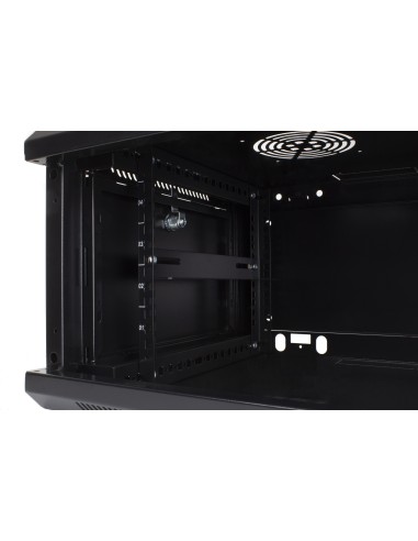 Armario rack mural 9U A600 F450 Lapara Networking (Detalle interior)