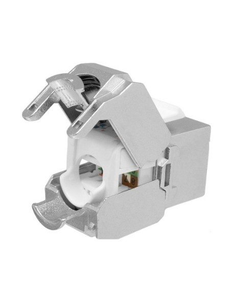 Modulo hembra RJ445 Cat 6 FTP ( Vista trasera)