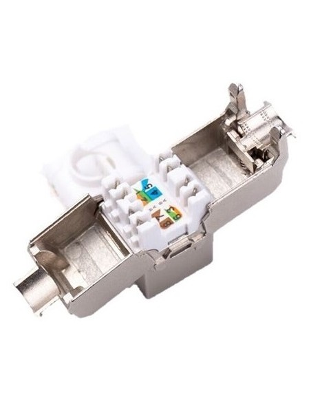 Modulo hembra RJ445 Cat 6A FTP ( Abierto)