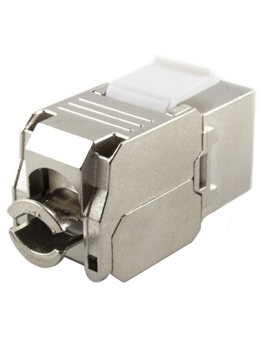 Modulo hembra RJ445 Cat 6A FTP ( Vista trasera cerrado)