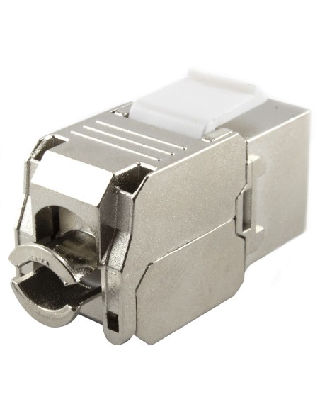 Modulo hembra RJ445 Cat 6A FTP ( Vista trasera cerrado)