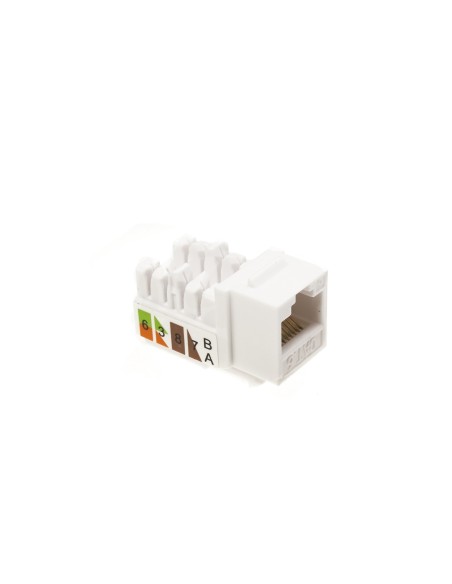 Modulo RJ45 Cat6 UTP hembra slim tipo Keystone