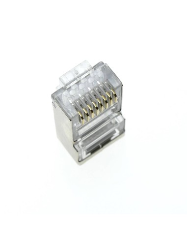 Conector macho Cat6 FTP Lapara Networking (Vista abrriba)
