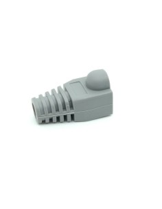 Capuchón protector para conectores RJ45 Cat5e / Cat6 Gris