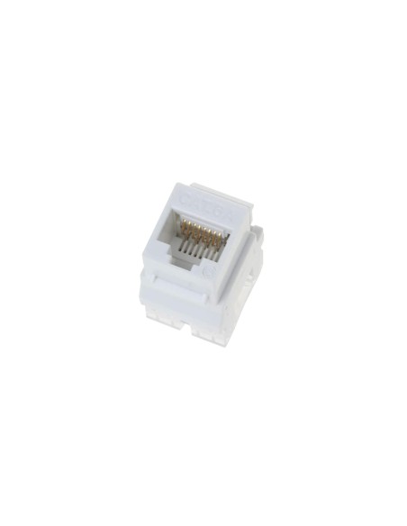 Modulo hembra RJ445 Cat 6 UTP Keystone Lapara Networking (Vista Frontal)