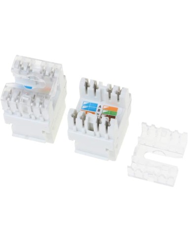 Modulo hembra RJ445 Cat 6 UTP Keystone Lapara Networking (Vista interior)
