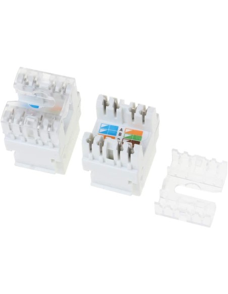 Modulo hembra RJ445 Cat 6 UTP Keystone Lapara Networking (Vista interior)