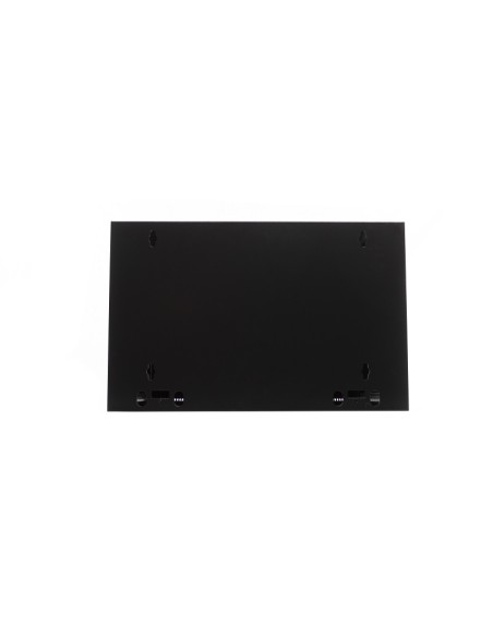 Armario rack mural 9U A600 F450 formato FlatPack (Vista ltrasera)