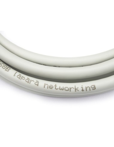 Latiguillo de red 3m (patch cord) Cat 6A SFTP LSZH Lapara Networking