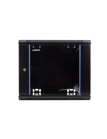Armario rack mural 9U A600 F600 Lapara Networking (Vista frontal)