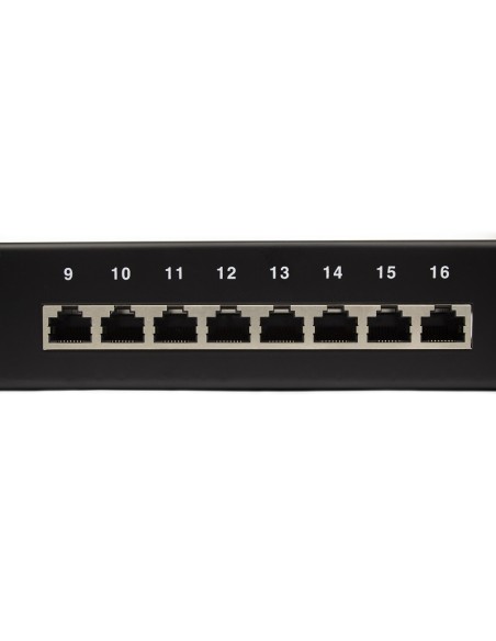 Patch Panel Cat 6 FTP rack 19" 1U Lapara Networking (Detalle conector)